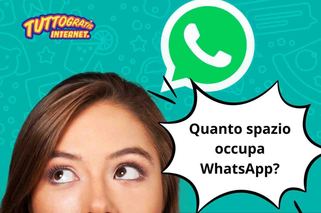 Quanto spazio occupa WhatsApp