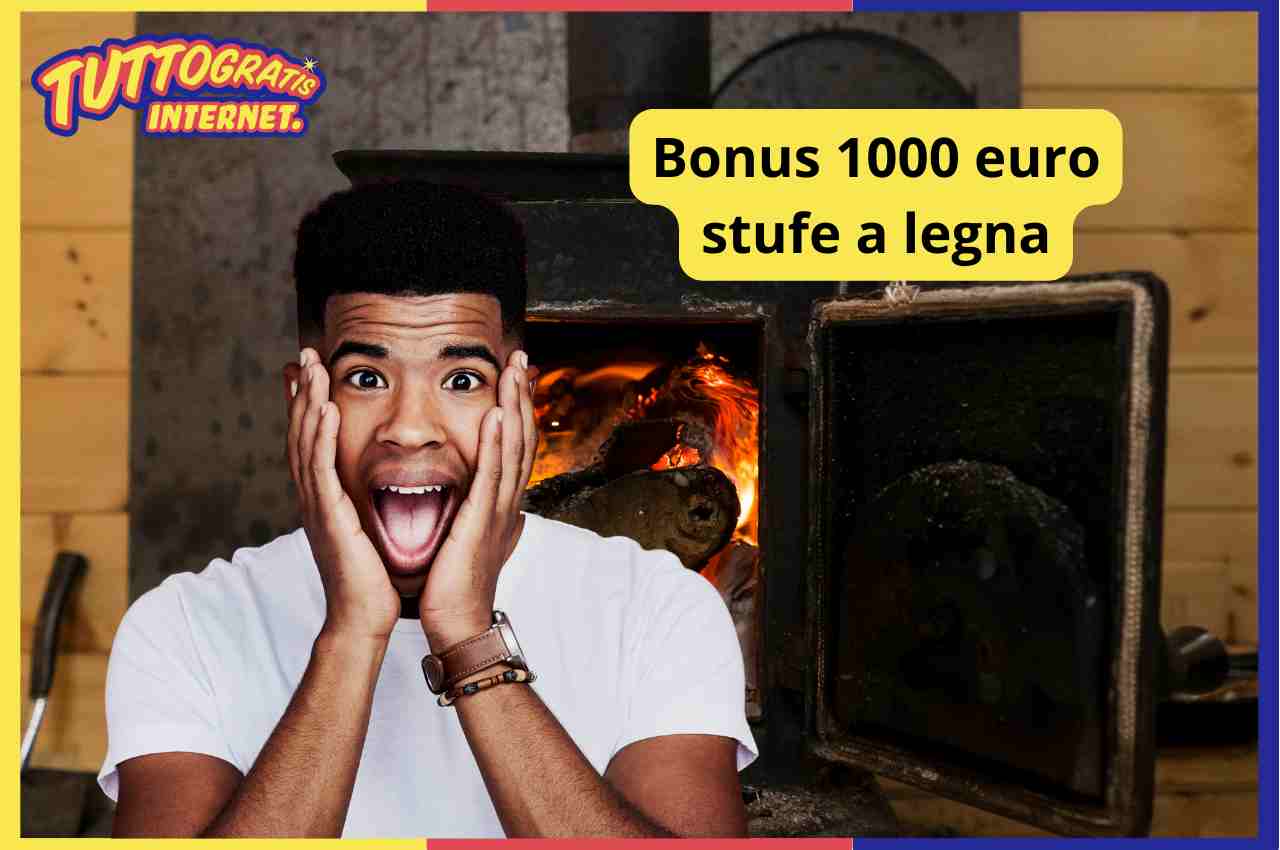 Bonus 1000 euro stufe a legna