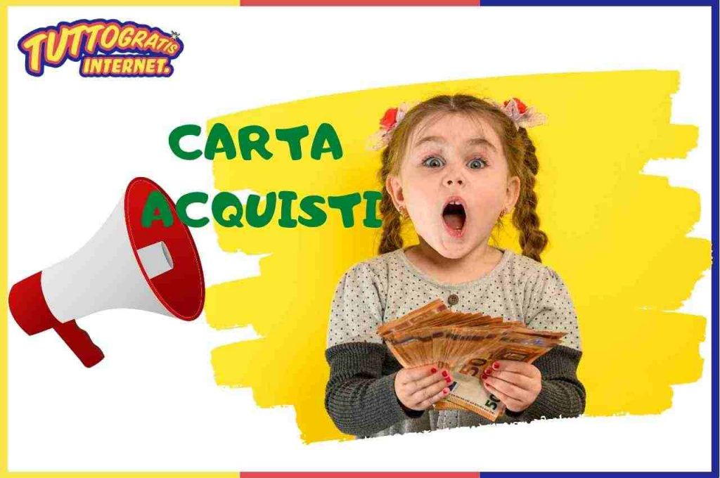 Carta Acquisti bambini