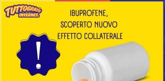 Ibuprofene effetto collaterale