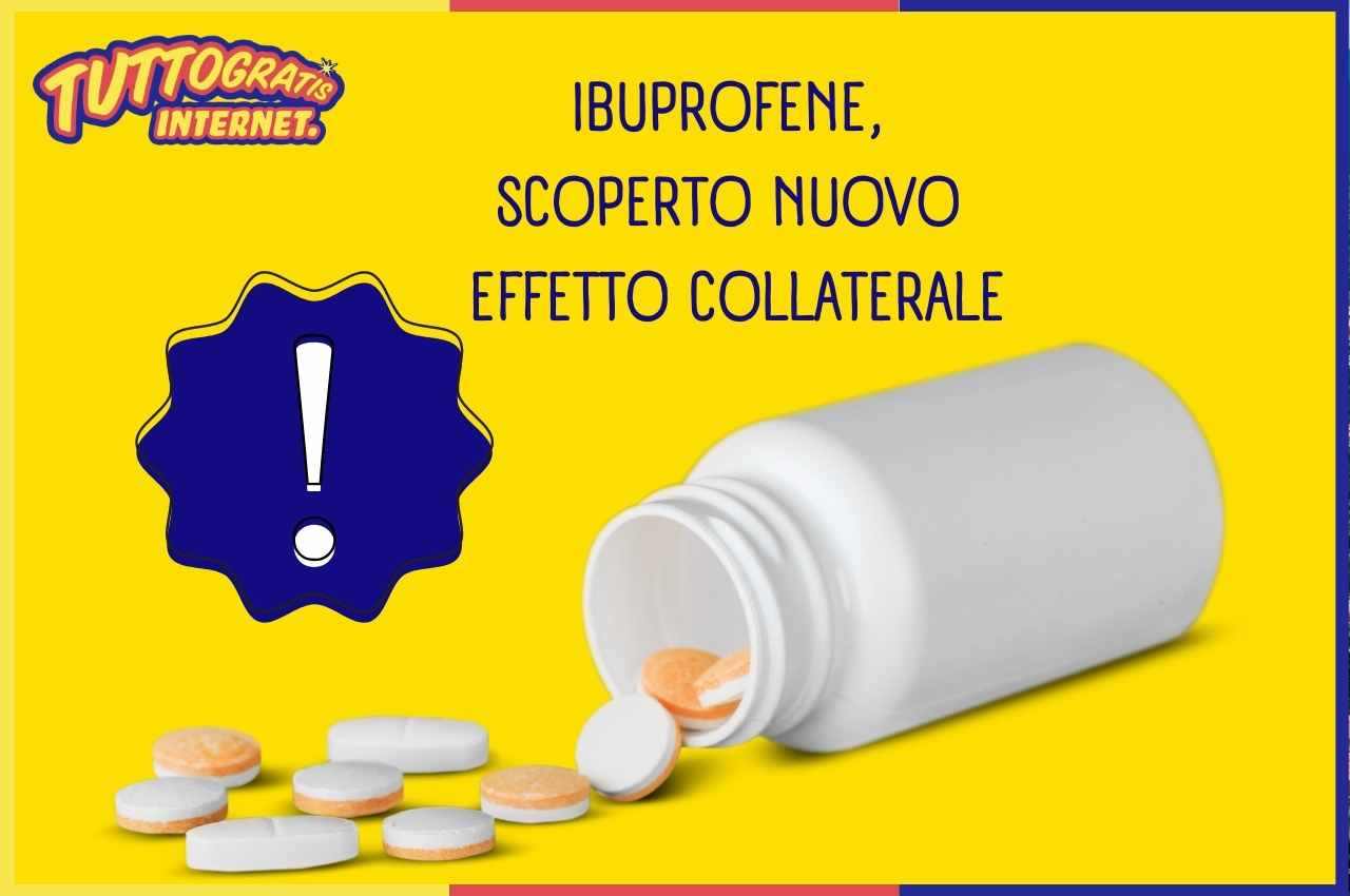 Ibuprofene effetto collaterale 