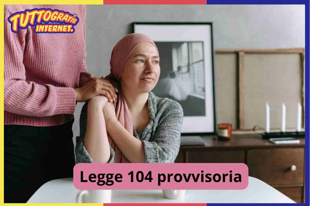 Legge 104 provvisoria