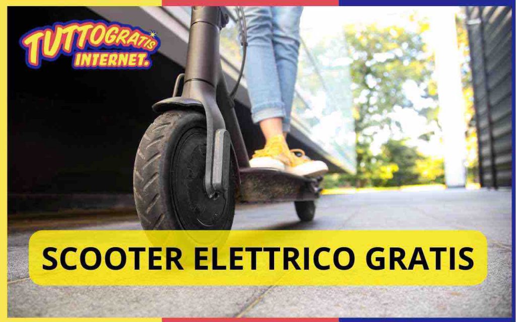 scooter elettrico gratis