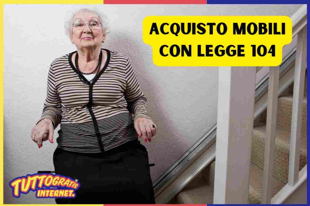 Acquisto mobili con legge 104: