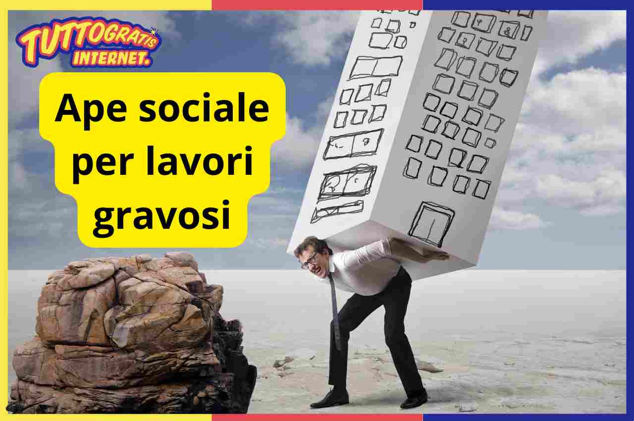 Ape sociale per lavori gravosi