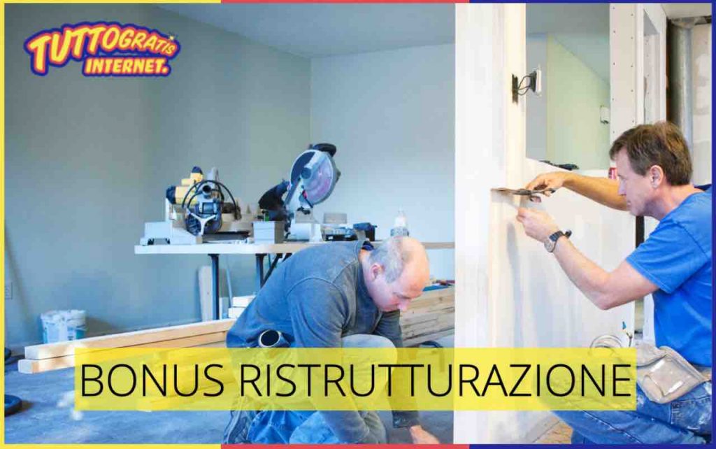 BONUS RISTRUTTURAZIONE