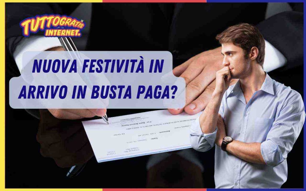 BUSTA PAGA 2023 FESTIVITÀ