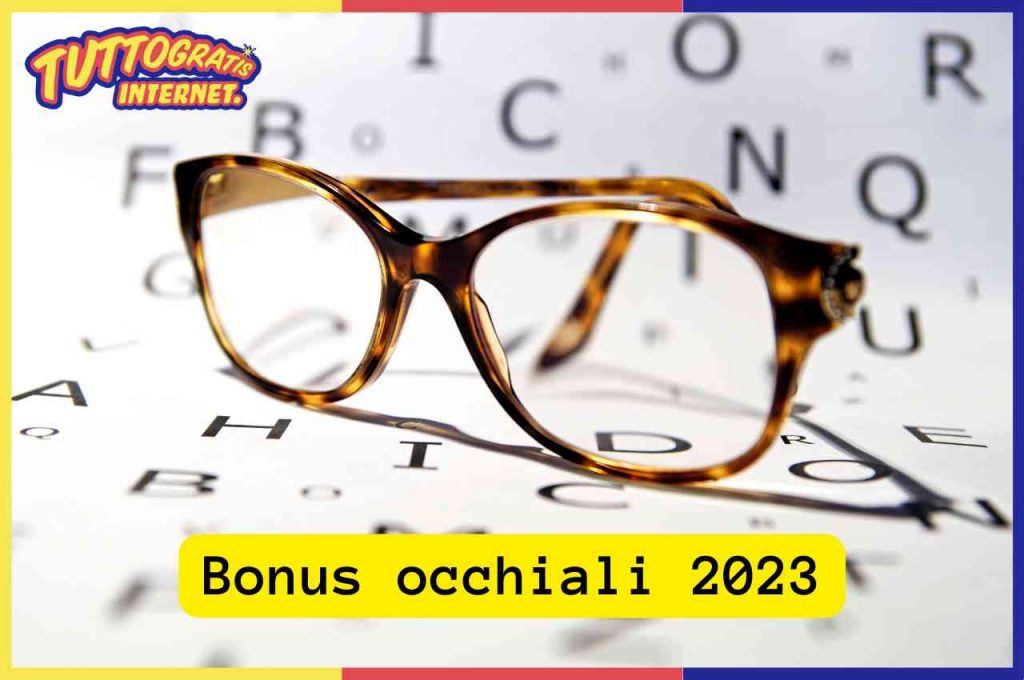 Bonus occhiali 2023