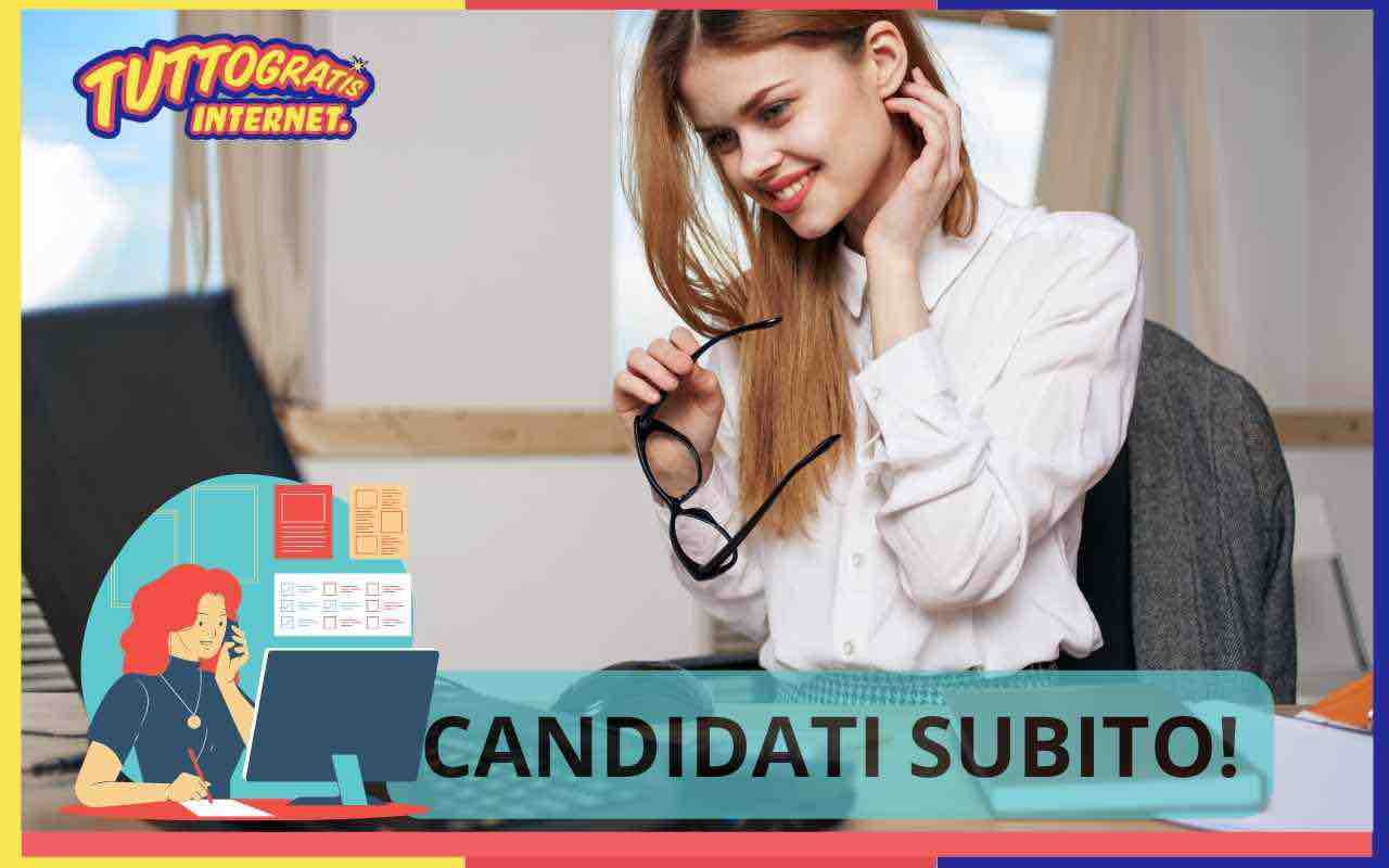 CANDIDATI POSTO FISSO OFFERTA LAVORO