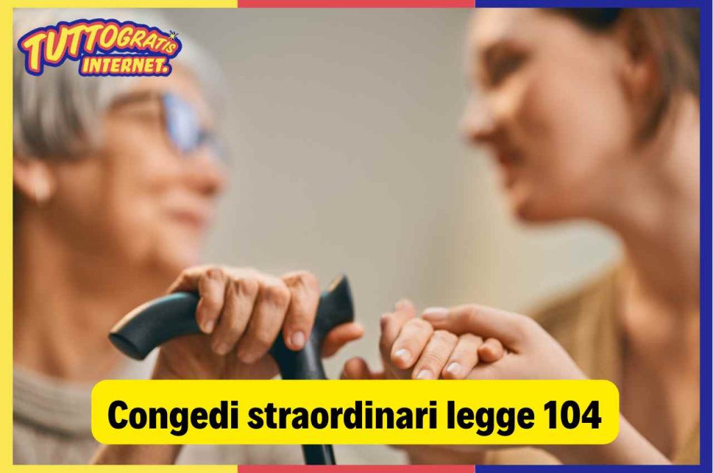 Congedi straordinari legge 104