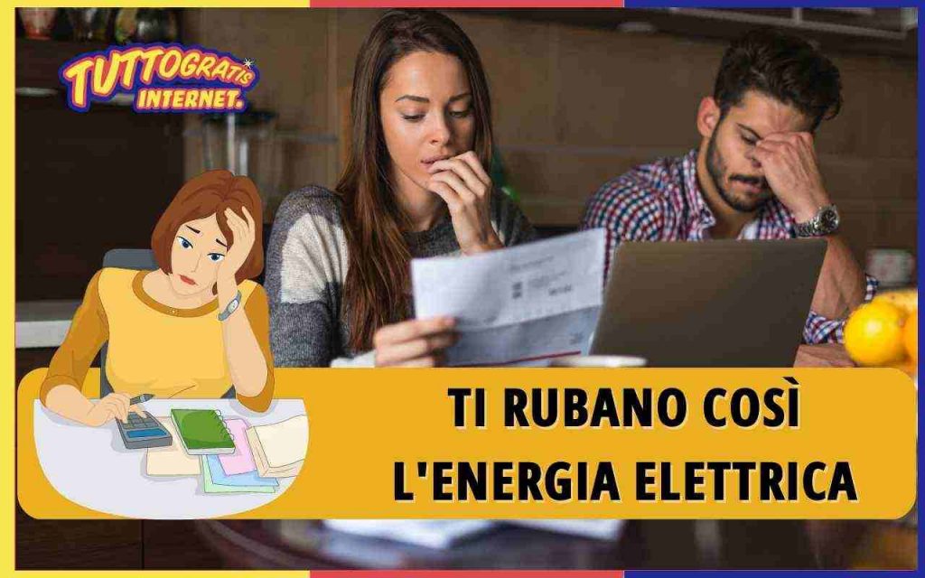 ENERGIA ELETTRICA RUBATA