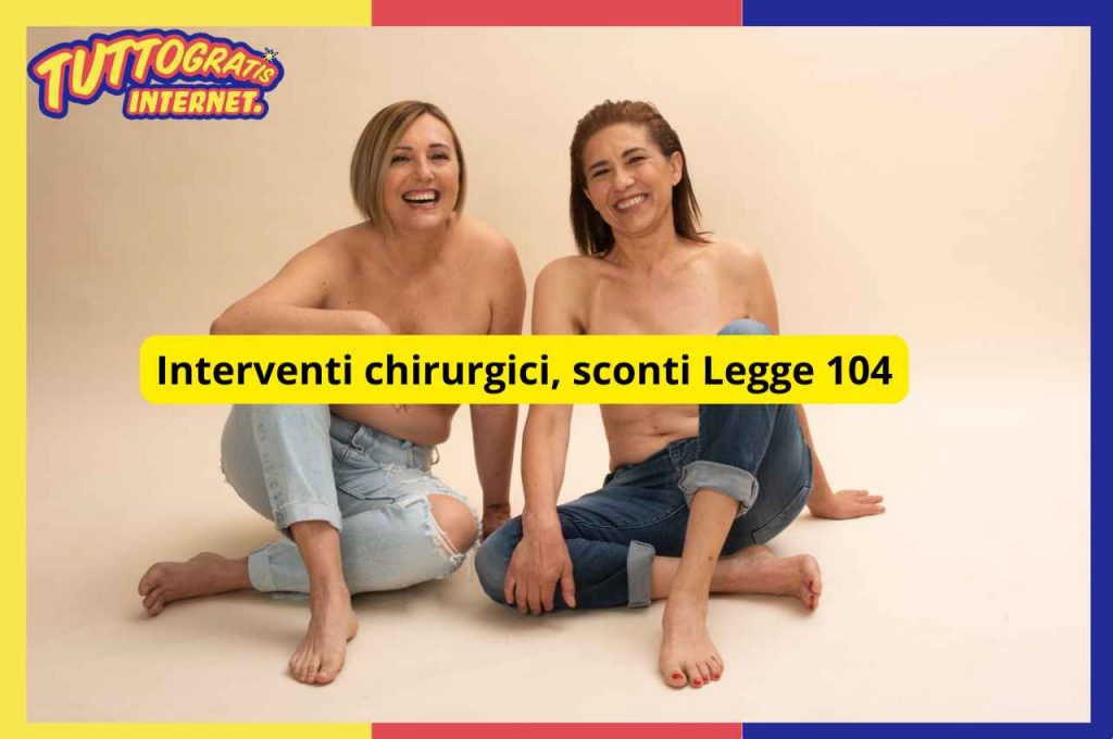 Interventi chirurgici, sconti Legge 104