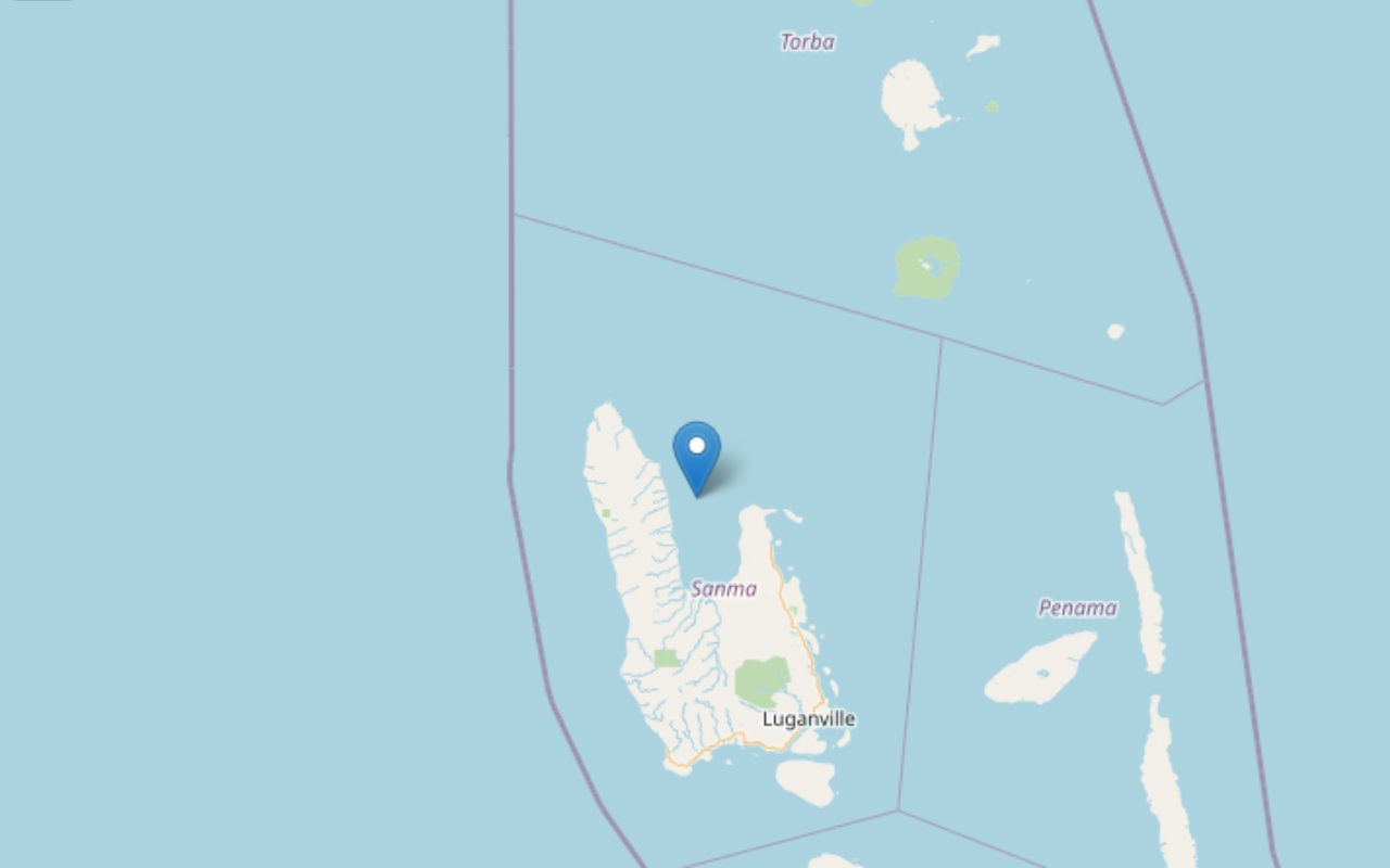 Terremoto isola Vanuatu