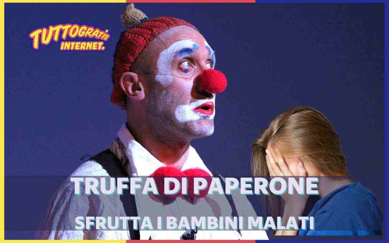 Roma, la truffa dei clown che raccolgono soldi per i bambini malati