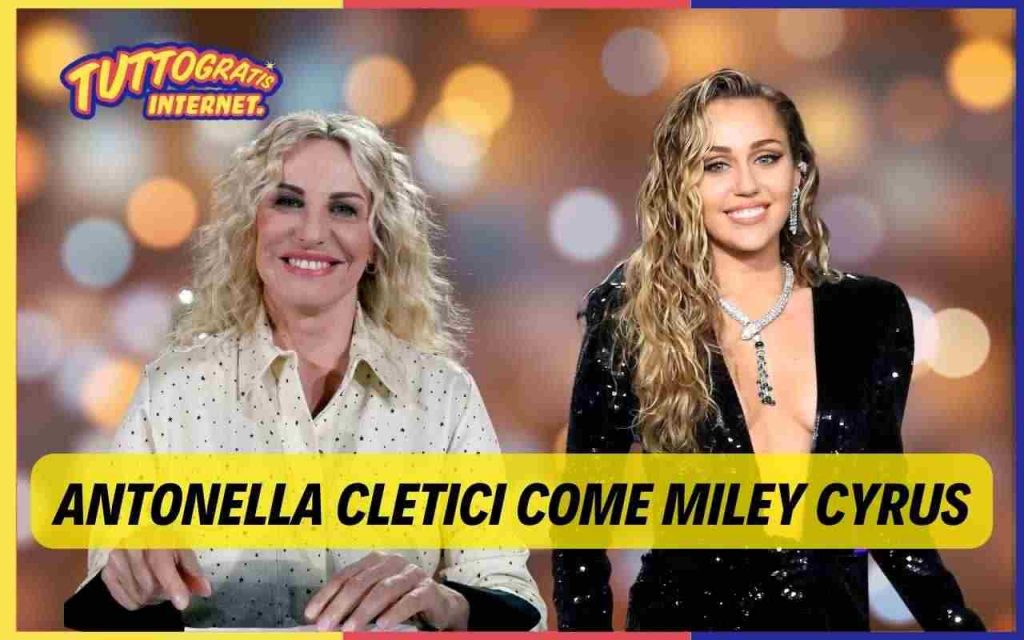 antonella clerici miley cyrus