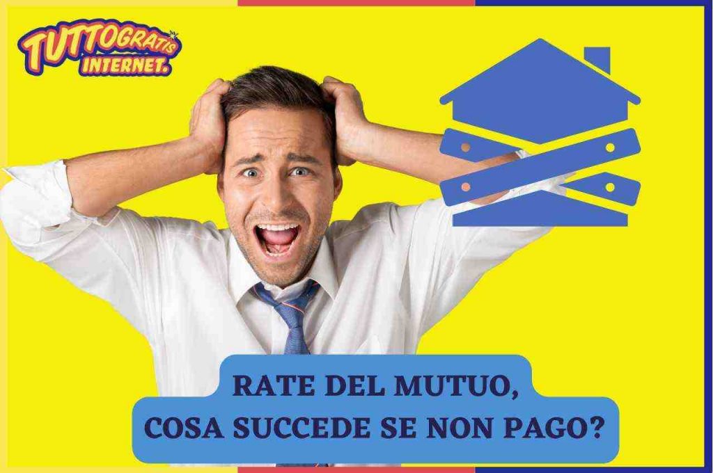 mutuo rate non pagate