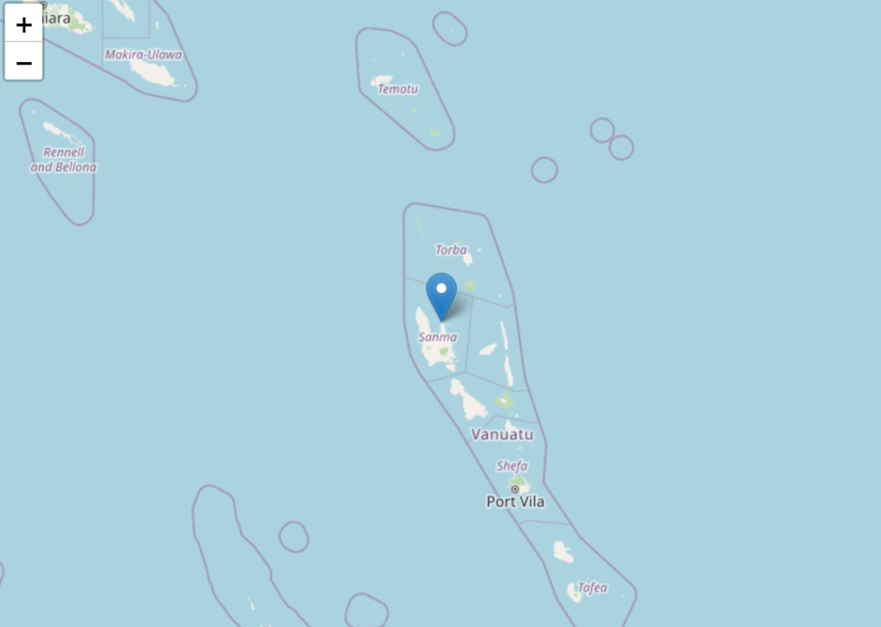 terremoto isola Vanuatu