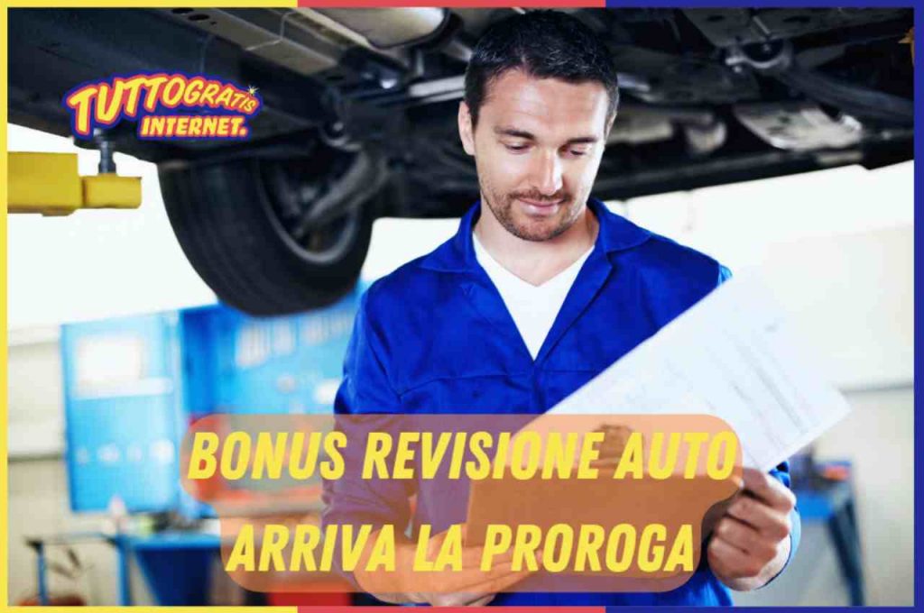 Bonus revisione auto