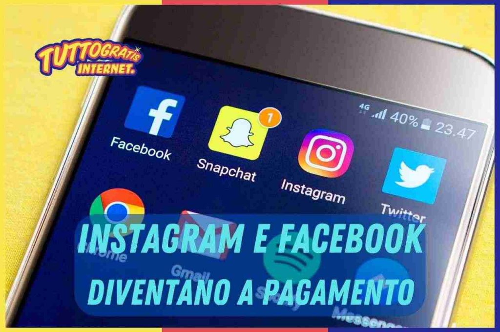 Instagram e Facebook