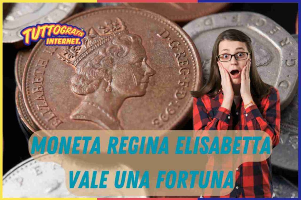 Moneta Regina Elisabetta II