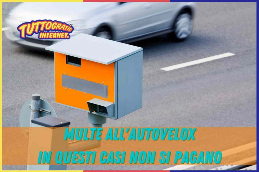 Multe all'autovelox