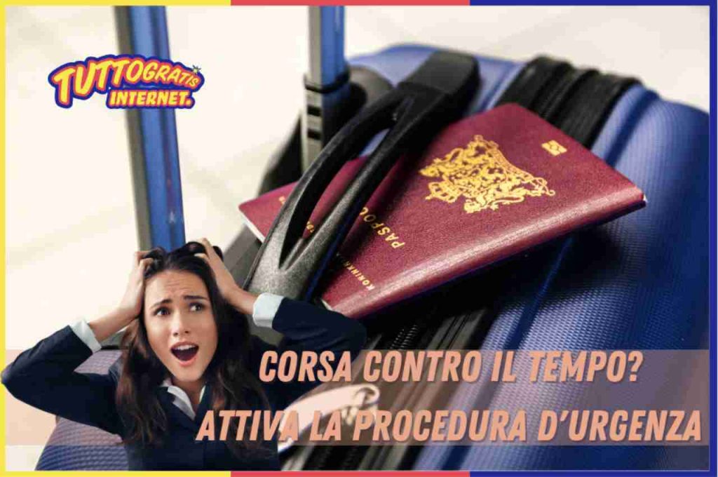 Passaporto, procedura d'urgenza