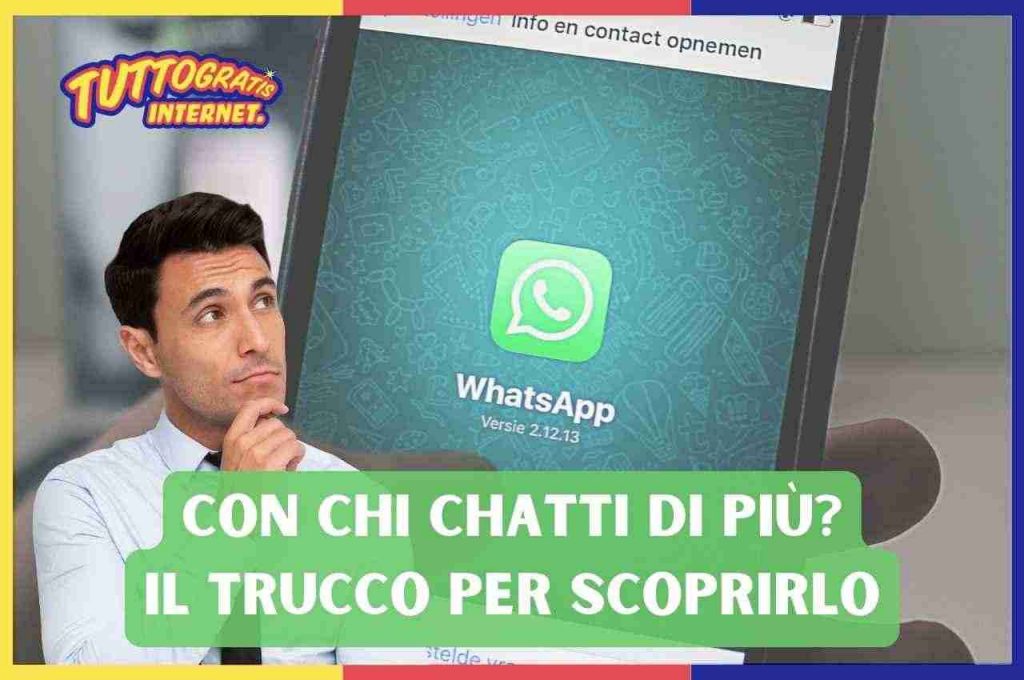 con chi chatti di più whatsapp