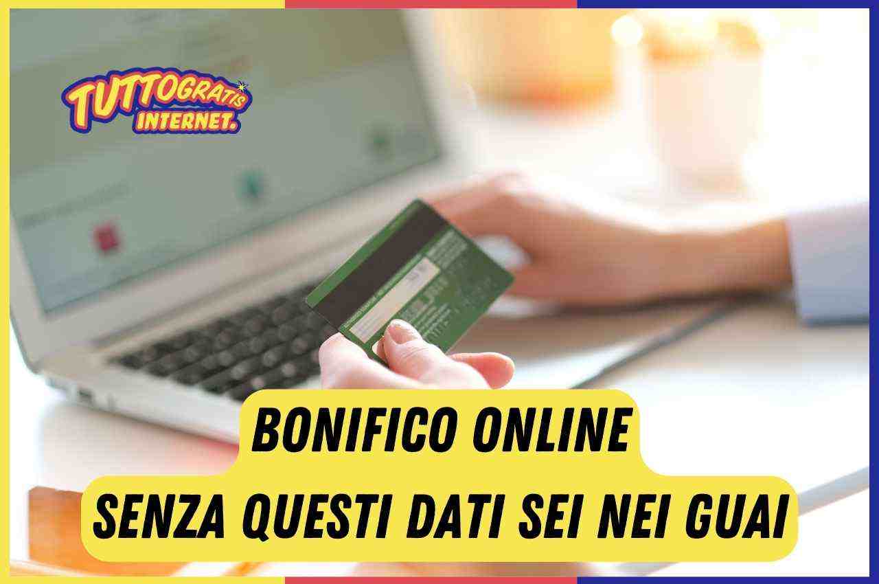 Bonifico online