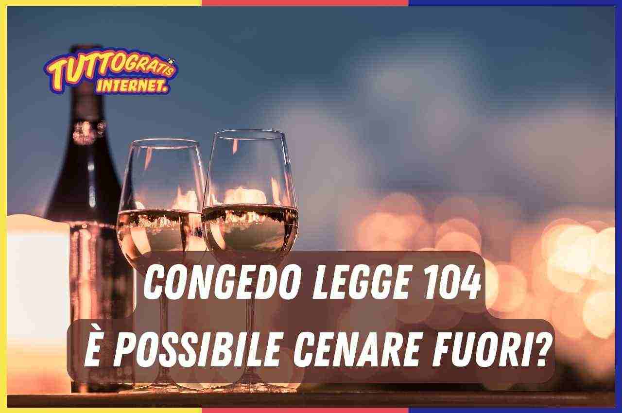 Congedo Legge 104, cena fuori