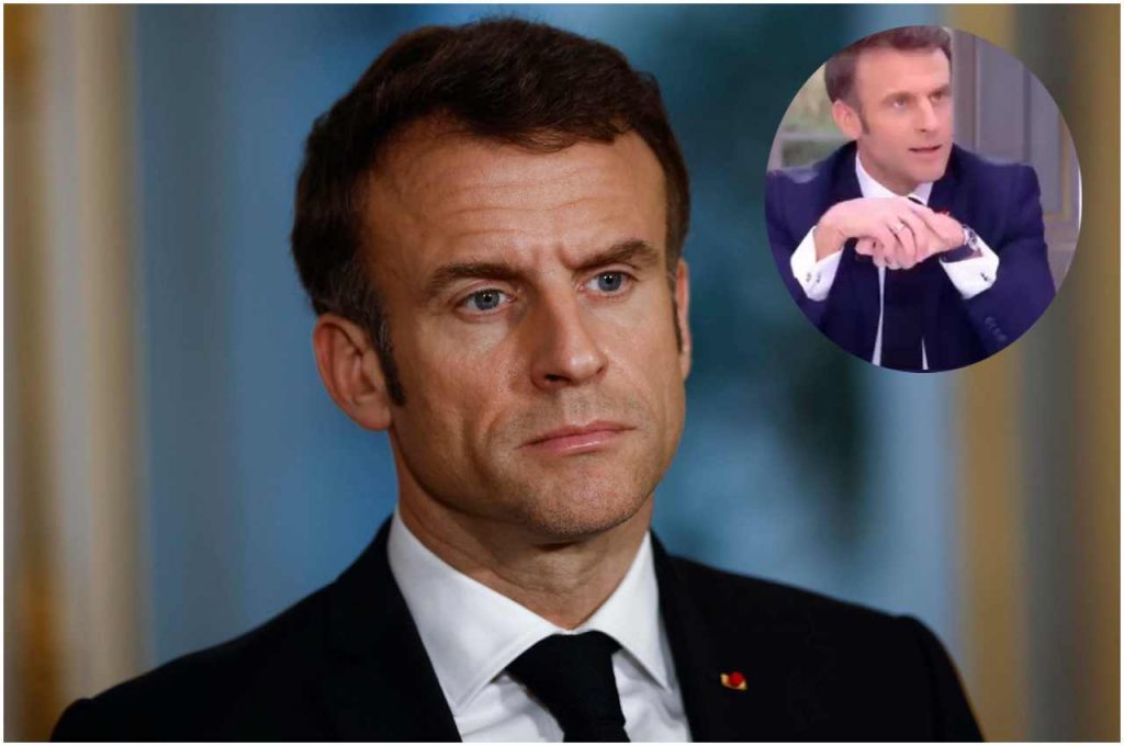 Macron, orologio