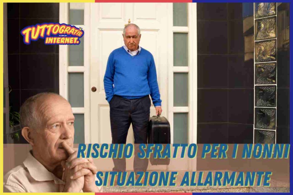 Rischio sfratto anziani