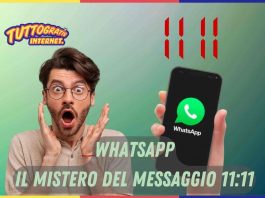 WhatsApp, messaggio 11:11