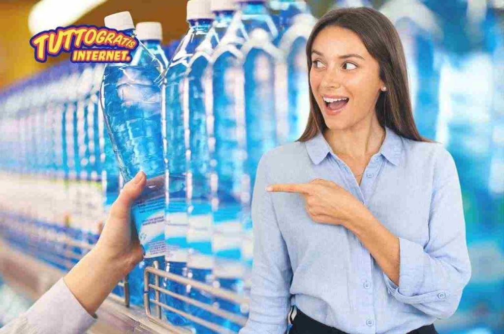 acqua minerale supermercato