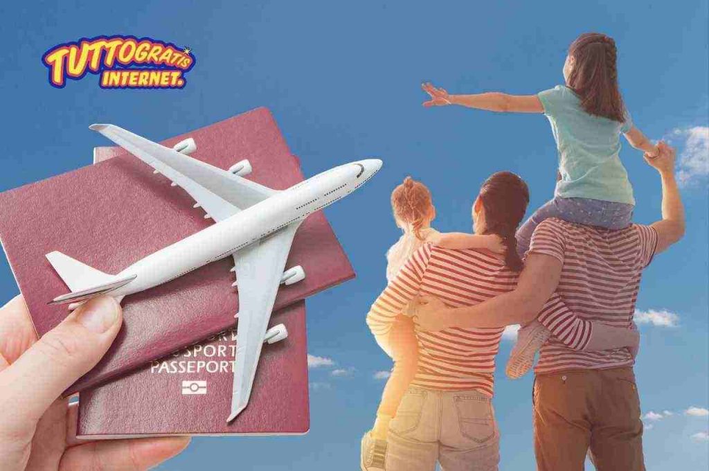 I passaporti per viaggiare con la famiglia