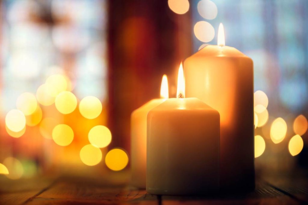 candele per lutto musica