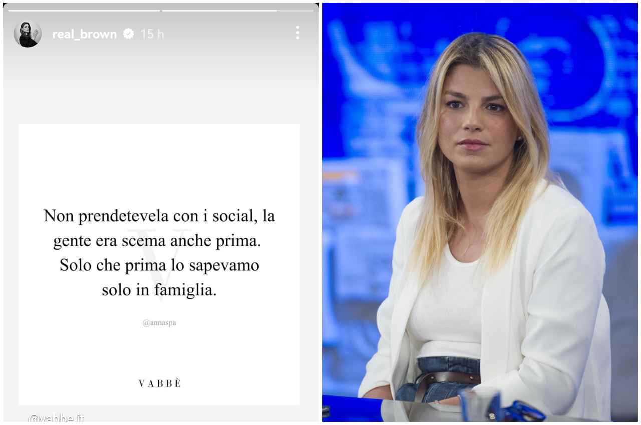 Emma Marrone stoccata social