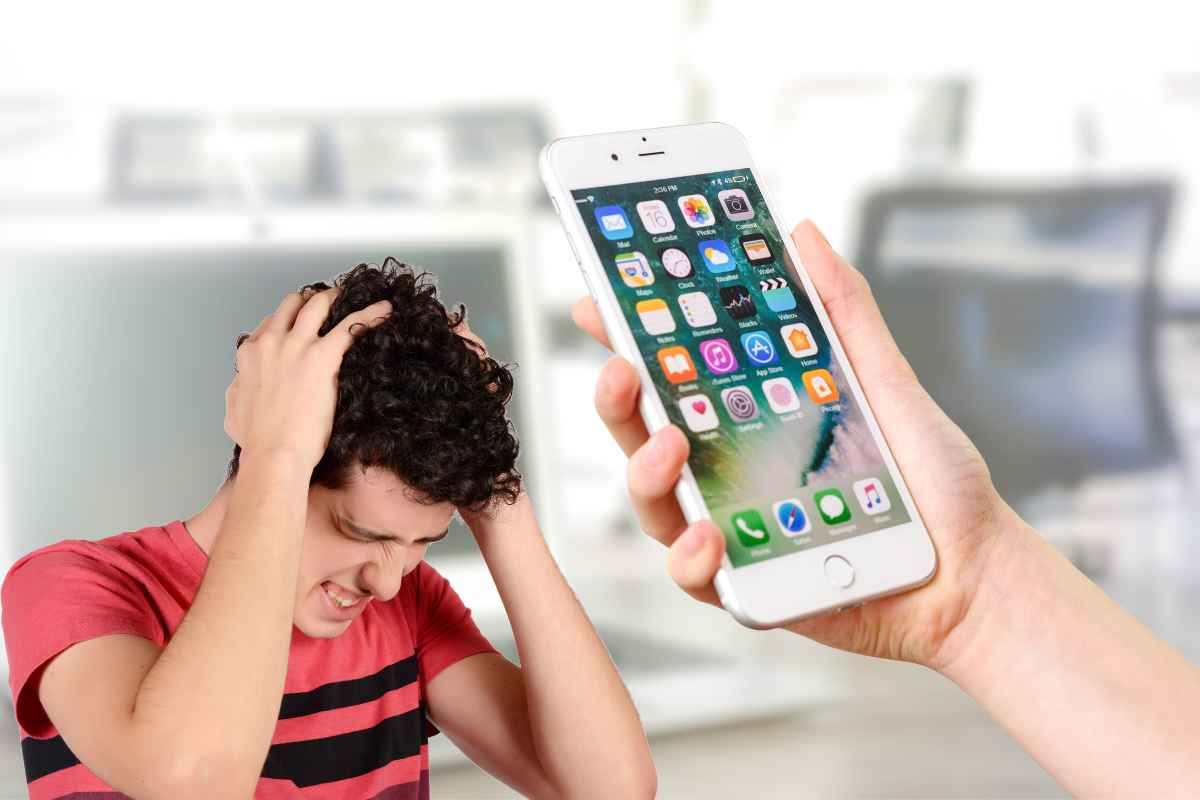 iPhone usando modo sbagliato 4 errori