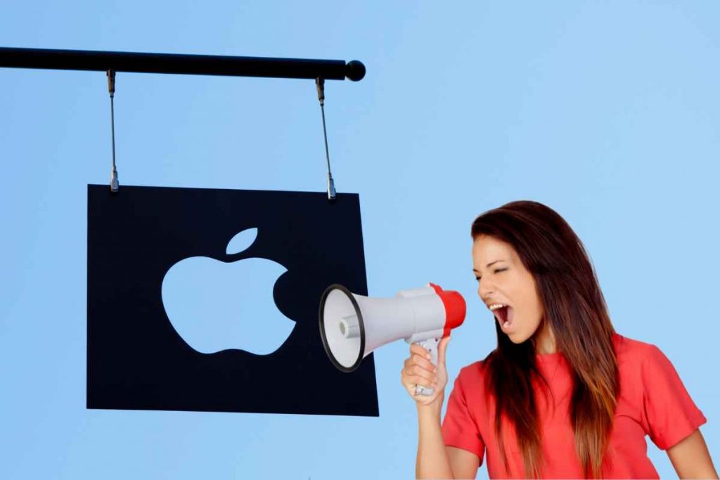 Apple dispositivi grosso limite proteste