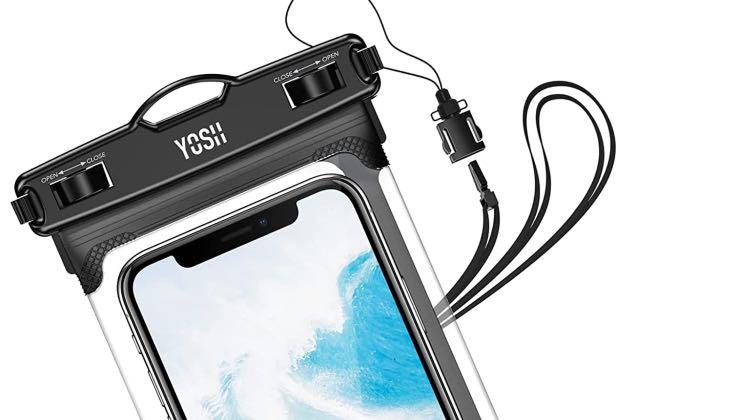 Con questa cover puoi immergere lo smartphone in acqua