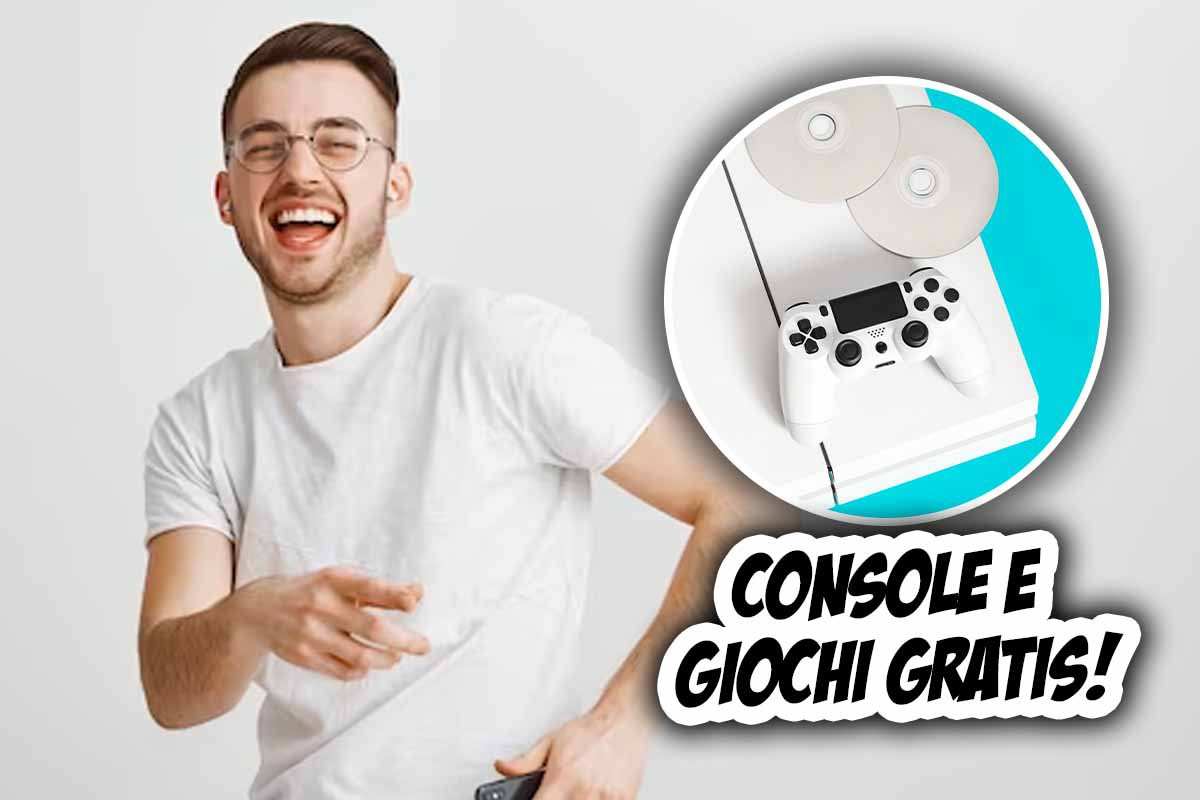 Console e videogiochi gratis ecco come fare