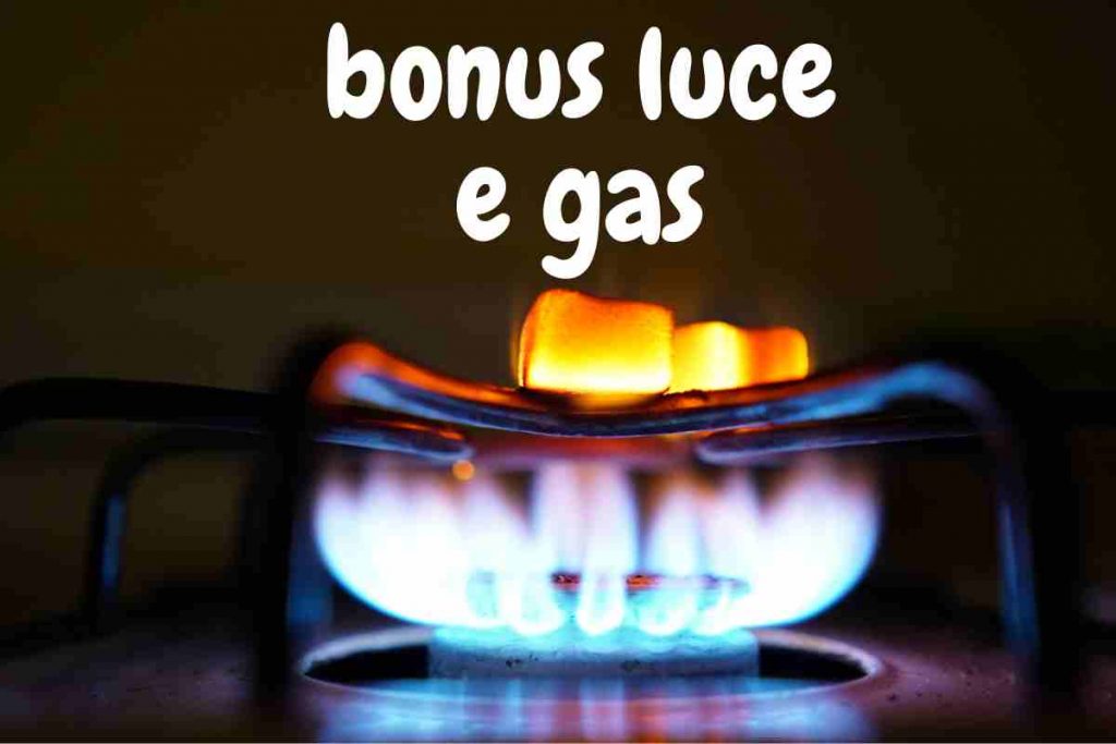 bonus luce e gas