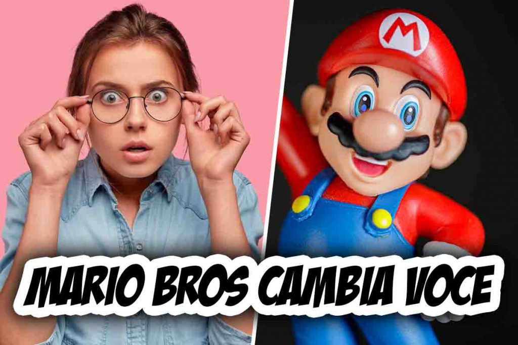 Mario Bros cambia voce