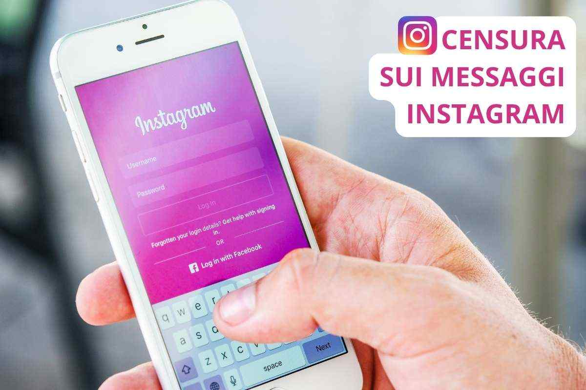 censura messaggi Instagram