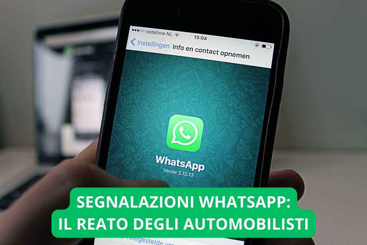 segnalazioni automobilisti WhatsApp