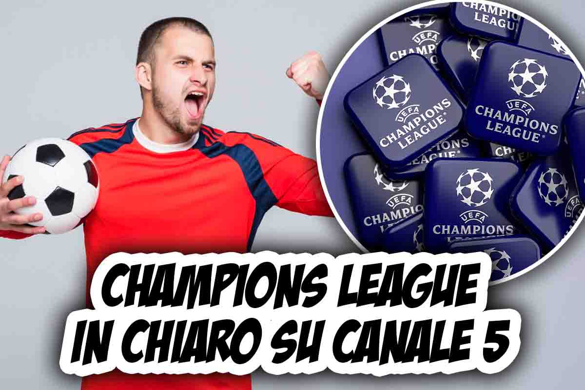 Champions League 2023-2024 Canale 5 